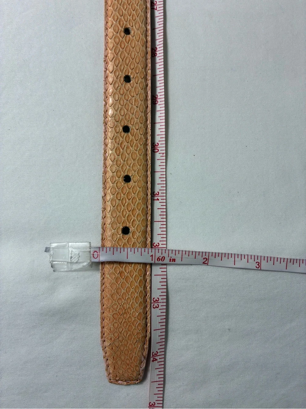 Jana Women's Belt Sz M Genuine Snake Skin